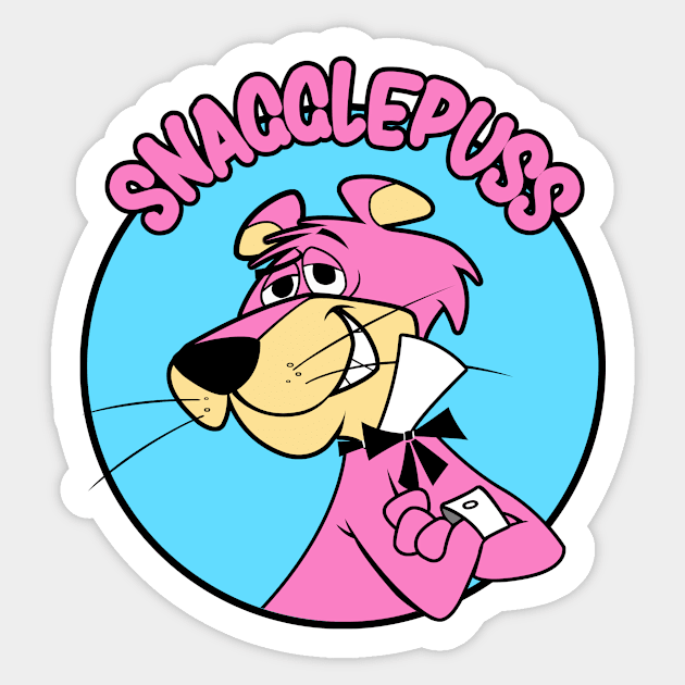 Snagglepuss Sticker by LuisP96